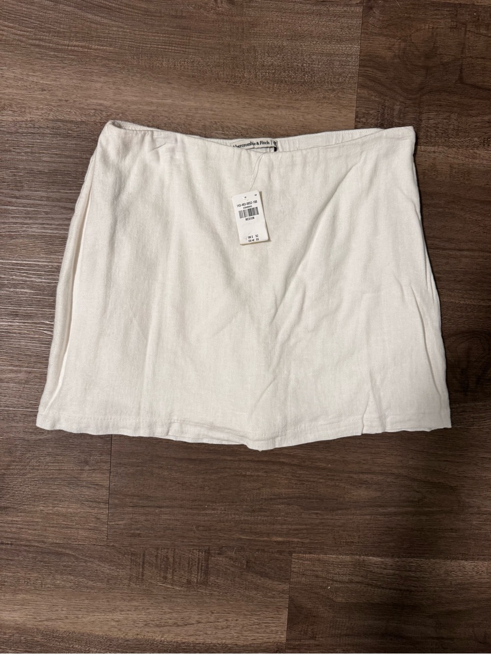 Abercrombie & Fitch Cream Knit Mini Skirt